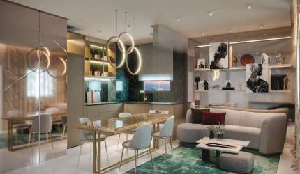 Apartamento para venda possui 136m² - 3 suítes e 2 vagas em Campo Belo - São Paulo - SP