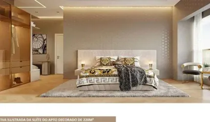 Apartamento para venda possui 220 metros quadrados com 3 quartos em Moema - São Paulo - SP