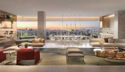 Apartamento para venda possui 217 metros quadrados com 4 quartos em Pinheiros - São Paulo - SP