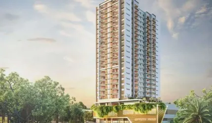 Apartamento para venda possui 82 metros quadrados com 2 quartos