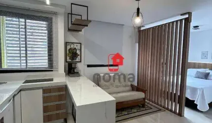 Lindo studio totalmente mobiliado no centro de Curitiba!