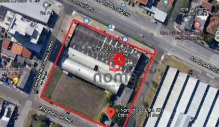Área à venda, 8740 m² por R$ 22.000.000,00 - Centro - São José dos Pinhais/PR
