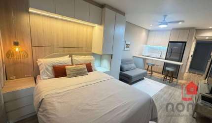 Studio Mobiliado para Locação no Centro Cívico