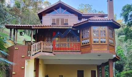 Parque Suíça de Caieiras - Casa em Condomínio com 4 quartos à venda, 175m² - Serra da Cantareira - Mairiporã/SP