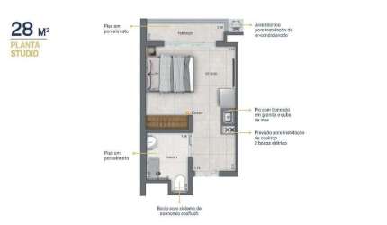Apartamento à venda, 1 quarto, 1 suíte, Ipiranga - São Paulo/SP