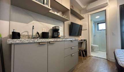 Apartamento - Studio - Mobiliado - Locação - 1 Dormitório - Vila Mariana/sp.