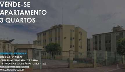 Apartamento para Venda em Cuiabá, Porto, 3 dormitórios, 1 banheiro, 1 vaga