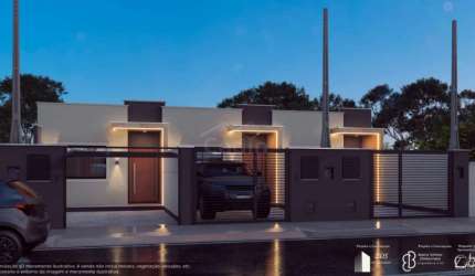 CASA GEMINADA 02 DORMITÓRIOS À VENDA, R$ 480.000,00 BAIRRO MEIA PRAIA EM NAVEGANTES
