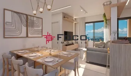 Apartamento à venda no Jd das Industrias com 02 dormitórios sendo 01 suíte e varanda gourmet - 54m².