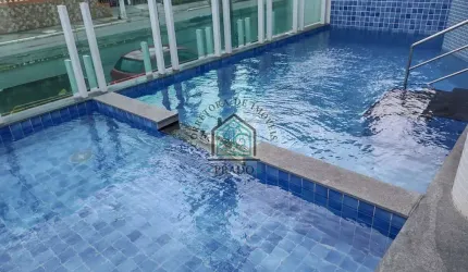 Apartamento no Centro de Mongaguá - 2 quadras da Praia - 2 Dorms.