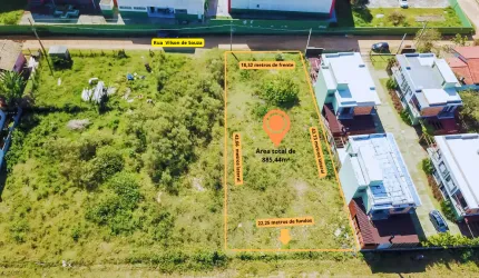 Terreno Exclusivo com 885,44 m² em Garopaba/SC