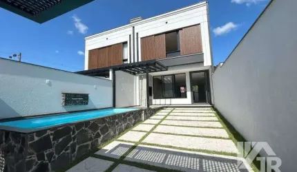 Casa de alto padrão com 3 suítes piscina a venda em Camboriú