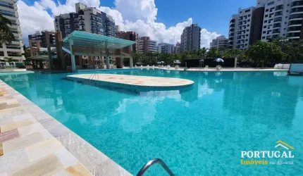 Apartamento à Venda no Ocean Park - Módulo 6 da Riviera de São Lourenço | 3 Dormitórios / 1 Suíte, 105m², 1 Vaga | Varanda Gourmet, Lazer, 50m Praia