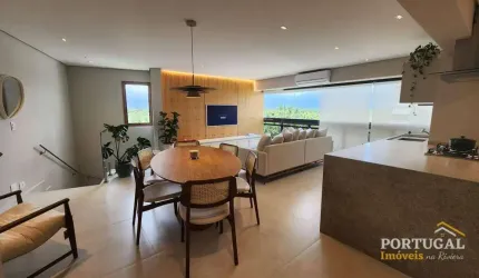 Apartamento à venda na Riviera de São Lourenço | Duplex - 114m² Área Útil - 2 Vagas de Garagem | Varanda Gourmet