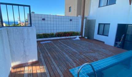 Cobertura duplex com 3 quartos (2 suítes) 147m2 com 2 vagas - Rio Vermelho