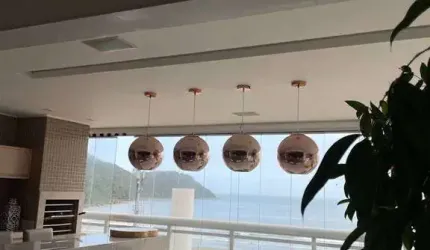 Apartamento alto padrão Frente Mar no Canto do Forte - Praia Grande SP