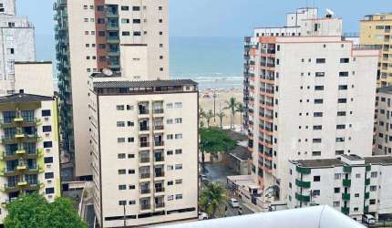 Lindo apartamento com dois dormitórios e vista mar - Aviação