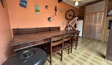 Linda Casa na Vila Tupi -Praia Grande