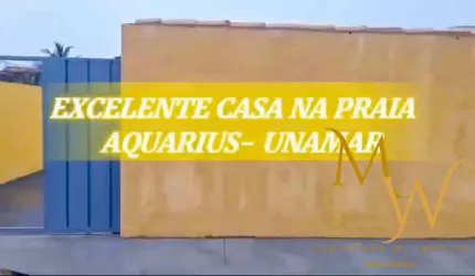 Excelente imóvel a 50mtrs da Praia/
               Aquarius- Unamar