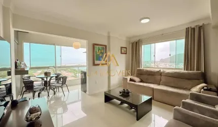 Apartamento de último andar com vista mar permanente.