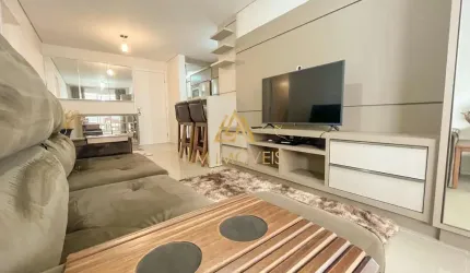Apartamento 100% mobiliado a 500m da Praia da Vila, infra completa