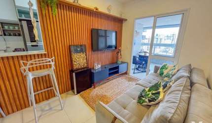 Apartamento com 2 quartos à venda em Guilhermina, Praia Grande , 70 m2 por R$ 580.000