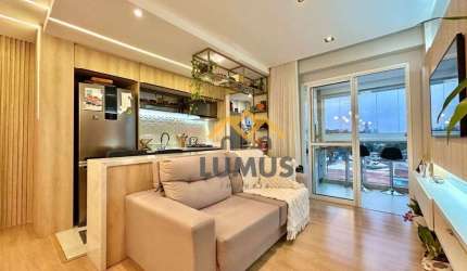 Apartamento MOBILIADO  E DECORADO com 2 dormitórios à venda, 66m² por R$ 714.990 - Santa Quitéria - Curitiba/PR