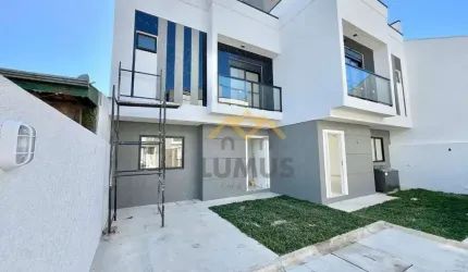 Sobrado com 3 dormitórios à venda, 130 m² por R$ 645.000 - Portão - Curitiba/PR
