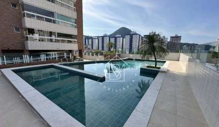 Apartamento com 2 dormitórios à venda, 67 m² por R$ 550.000,00 - Canto do Forte - Praia Grande/SP