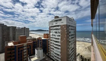 Apartamento com 2 dormitórios à venda, 98 m² por R$ 720.000,00 - Aviação - Praia Grande/SP