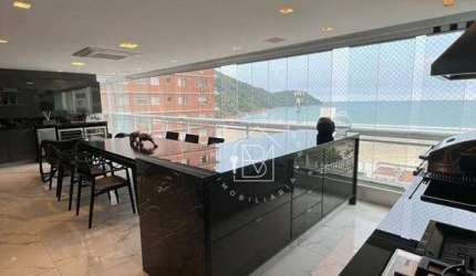 Apartamento com 4 dormitórios à venda, 250 m² por R$ 4.200.000,00 - Canto do Forte - Praia Grande/SP