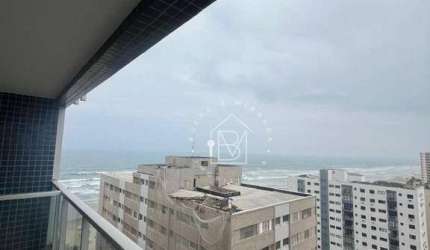 Apartamento com Vista Mar e 2 dormitórios à venda, 91 m² por R$ 795.000 - Aviação - Praia Grande/SP