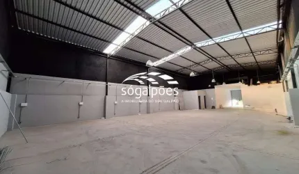 Galpão/Lojão com 310m² em via comercial do Novo Riacho em Contagem!