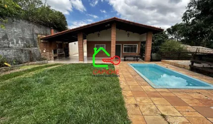 Imóvel de luxo em condomínio: Casa de 3 quartos, 3 suítes na Caixa D´água, Vinhedo-SP - 180m², 6 vagas de garagem.