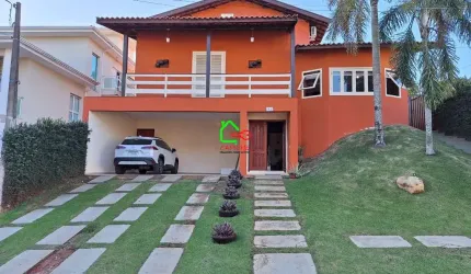 Imponente Casa de Alto Padrão em Condomínio Residencial Delle Stelle, 4 quartos, 2 suítes, 2 salas, 5 banheiros, 4 vagas, 380m² em Louveira-SP.