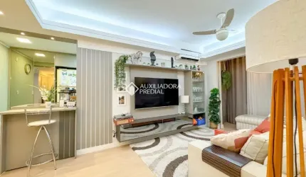 Apartamento MOBILIADO, 2 dormitórios, 2 banheiros e garagem no bairro Floresta
