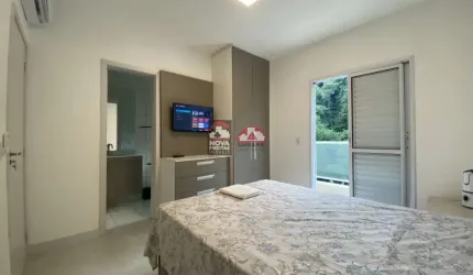 More em meio a Natureza e Perto da Praia! Apartamento Mobiliado e com Suíte no Cidade Jardim