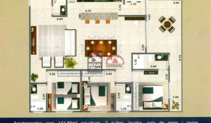 Apartamento Padrão em Ubatuba