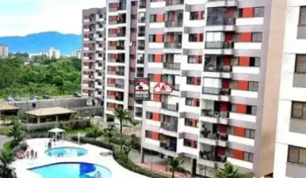 Lindo apartamento na Martim de Sá, mobiliado com ar condicionado e lazer completo, a poucos metros da orla e do centro da cidade