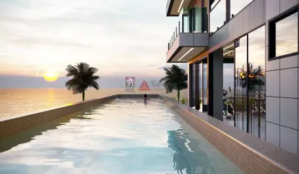 Apartamento com 3 quartos à venda na Avenida Doutor Aldino Schiave, 859, Martim de Sá, Caraguatatuba, 124 m2 por R$ 1.097.624