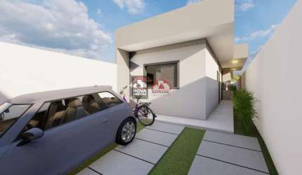 Casa nova com acabamento de primeira!