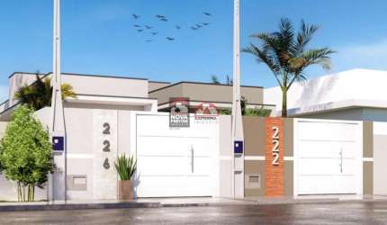 Excelente casa casa em construção, aceitar financiamento bancário.