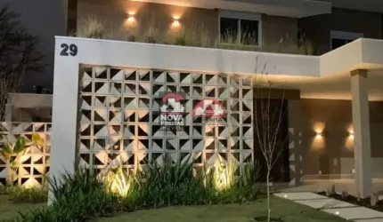 Casa Exclusiva Condominio Sunset Park com 5 suítes, moveis planejados Confira!