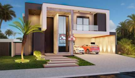 SOBRADO DE 380m² COM 5 SUÍTES E PISCINA À VENDA, por APENAS R$ 2.870.000,00 - no Residencial VIVANT no bairro Urbanova em São José dos Campos