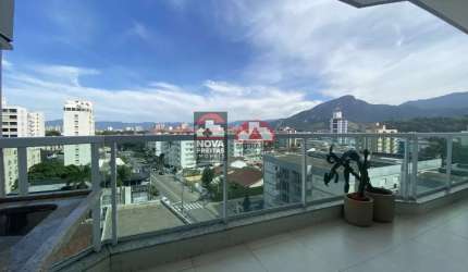 Lindo apartamento com 3 dormitórios e 1 suíte, sala e cozinha integrados e com sacada em todos os dormitórios