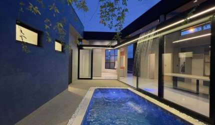 Casa terrea em condominio 3 quartos 167m² por 1.240,000