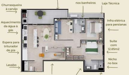 Apartamento em Costa e Silva - Joinville SC