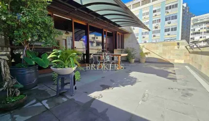 Cobertura à venda na Rua Barão de Icaraí, Flamengo, Rio de Janeiro! São 300m², 2 Salas, 3 quartos,