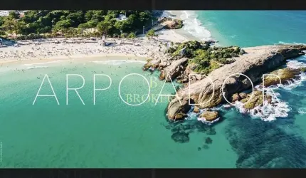 Apartamento Garden duplex à venda no condomínio Canto Mar, Copacabana, Varanda, 4 Suítes, Cozinha a