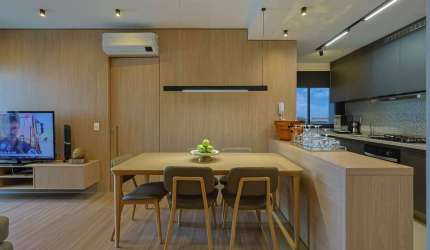 Apartamento 2 quartos NOVO, MOBILIADO no Vila da Serra!